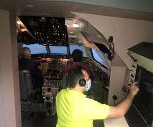 شروع مجدد آموزشهای دوره ای خلبانان هواپیمای MD در سیمولاتور