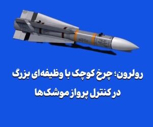 رولرون؛ چرخ کوچک با وظیفه‌ای بزرگ در کنترل پرواز موشک‌ها