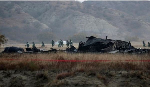 سقوط یک هواپیمای نظامی در روسیه