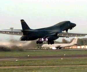 سقوط بمب افکن آمریکایی در داکوتای جنوبی