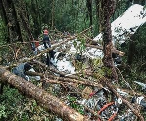 ۴ کشته بر اثر سقوط هواپیما در جزیره سولاوسی اندونزی