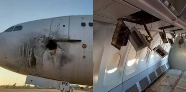 حمله موشکی و پهپادی به فرودگاه بغداد