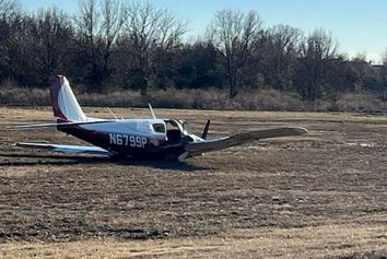 لحظاتی هولناک از سقوط هواپیما در بنتونویل