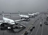 آمادگی فرودگاه‌ها برای مقابله با شرایط بد جوی