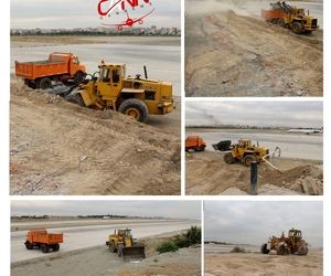 اجرای پروژه آزاد سازی حریم بی خطری در موقعیت ابتدای باند 29 راست فرودگاه مهرآباد