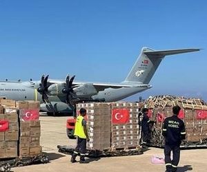 فرودگاه بیروت ۳۰ تن کمک پزشکی ارسال شده از ترکیه دریافت کرد