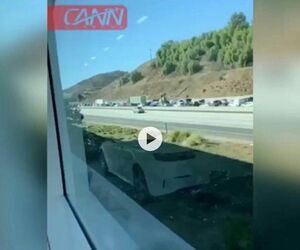 گزارش مخاطب کن نیوز از سقوط هواپیما در کالیفرنیا 