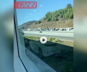 گزارش مخاطب کن نیوز از سقوط هواپیما در کالیفرنیا 