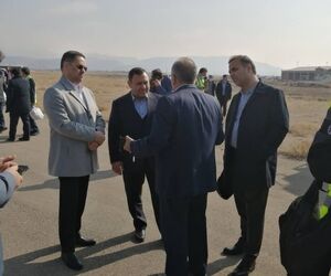 برگزاری رزمایش پدافند زیستی فرودگاه بین المللی شهید مدنی تبریز
