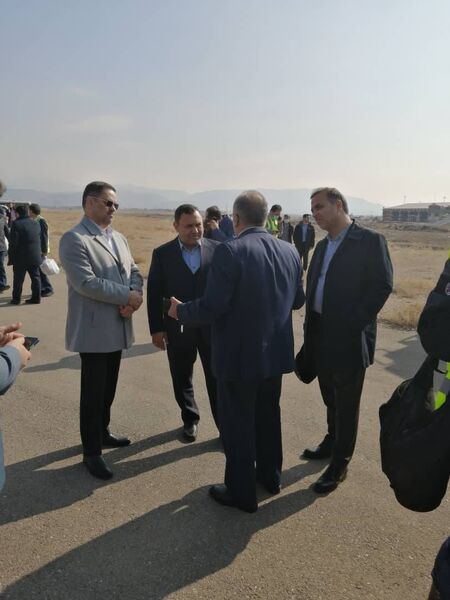 برگزاری رزمایش پدافند زیستی فرودگاه بین المللی شهید مدنی تبریز