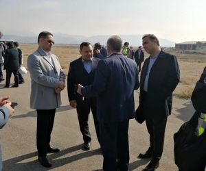 برگزاری رزمایش پدافند زیستی فرودگاه بین المللی شهید مدنی تبریز