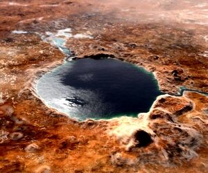 دریاچه باستانی در مریخ کشف شد