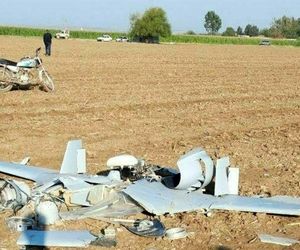  یک فروند پهپاد در پارس‌آباد مغان سقوط کرد