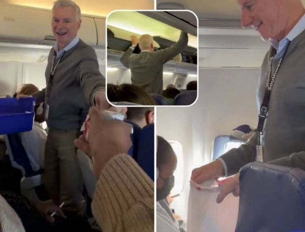 مدیرعامل ساوت‌وست در نقش مهماندار داوطلب به مسافران خدمت کرد