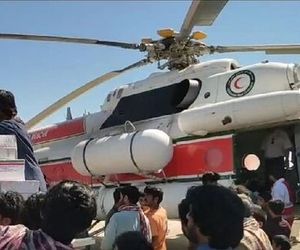 ارسال کمک‌های هوایی به مناطق سیل‌زده جنوب سیستان و بلوچستان