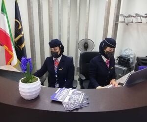 توزیع ویژه‌نامه نوروزی ماهنامه شبکه صنعت هوانوردی در CIP فرودگاه مهرآباد