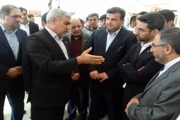افتتاح طرح توسعه ترمینال فرودگاه نوشهر با حضور وزیر جوان 