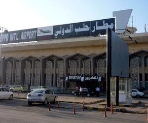 فرودگاه حلب به مدت یک هفته تعطیل شد