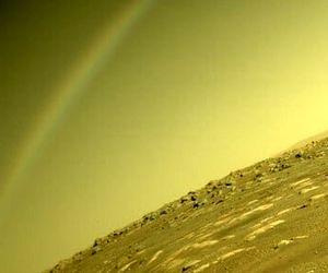 آیا مریخ هم رنگین‌کمان دارد؟