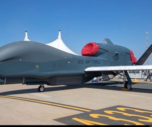 حضور طولانی پهپاد شناسایی RQ-4 آمریکا بر فراز لهستان