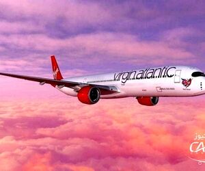 اولین ایرباس A350 ویریجین آتلانتیک آماده برای رنگ شدن