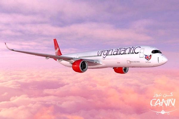 اولین ایرباس A350 ویریجین آتلانتیک آماده برای رنگ شدن