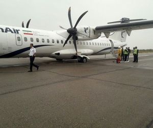 نقص فنی هواپیمای ایران ایر را زمین‌گیر کرد