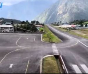  فرودگاهی خطرناک در دل اورست + فیلم