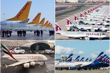 امتناع ۴ شرکت بزرگ هواپیمایی
از پرواز به ایران 

